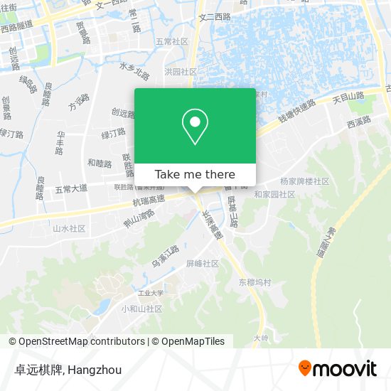 卓远棋牌 map