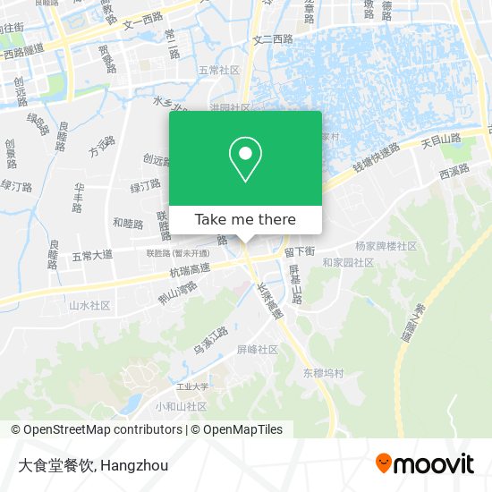 大食堂餐饮 map