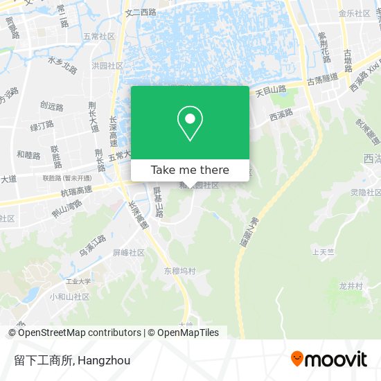 留下工商所 map