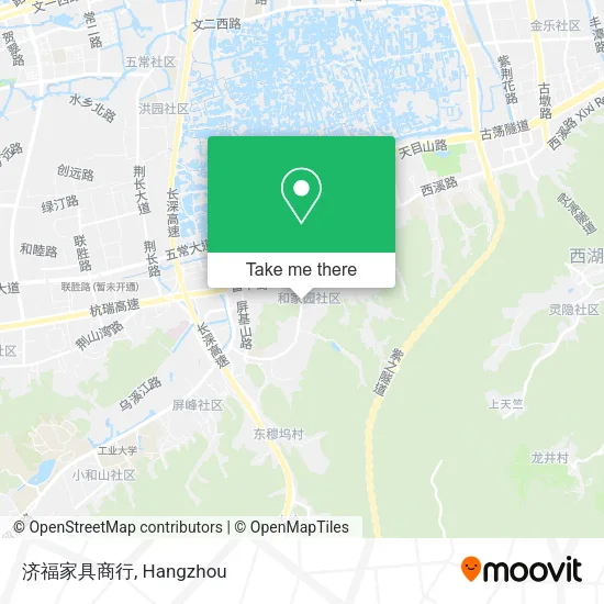 济福家具商行 map