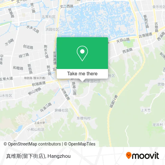 真维斯(留下街店) map