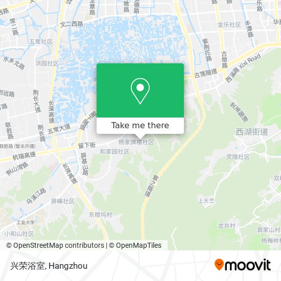 兴荣浴室 map