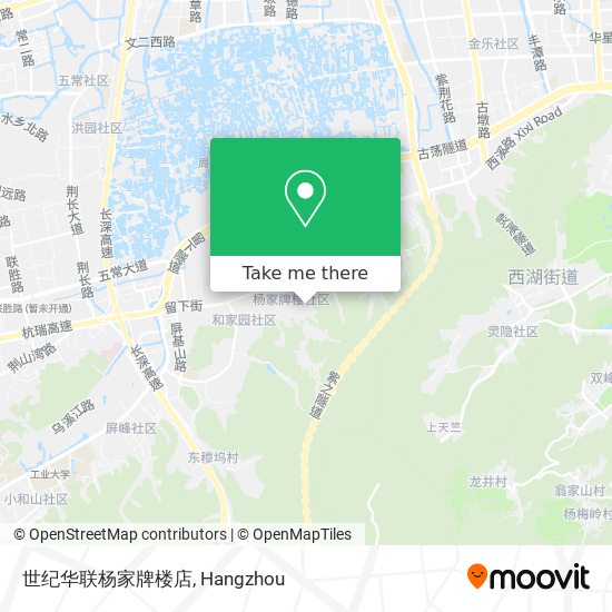世纪华联杨家牌楼店 map