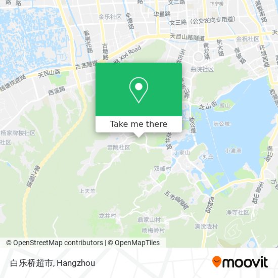 白乐桥超市 map