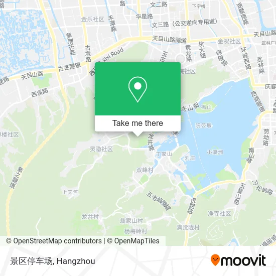 景区停车场 map