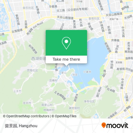 掇景园 map