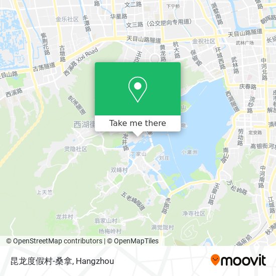 昆龙度假村-桑拿 map