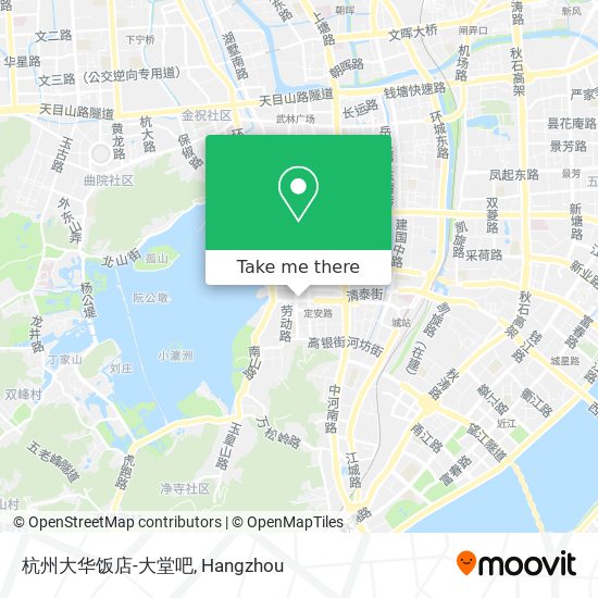 杭州大华饭店-大堂吧 map