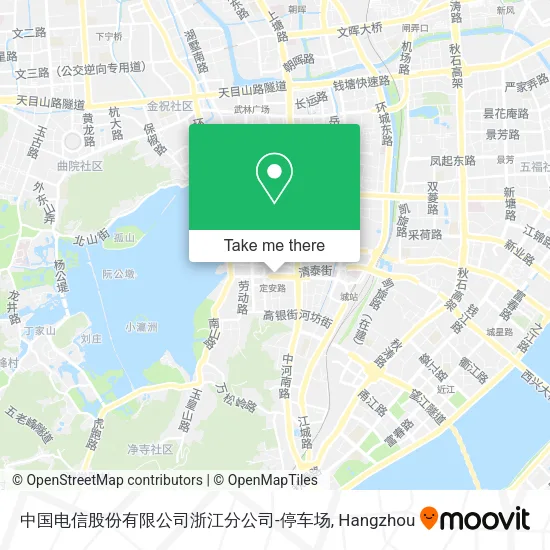 中国电信股份有限公司浙江分公司-停车场 map