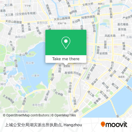上城公安分局湖滨派出所执勤点 map
