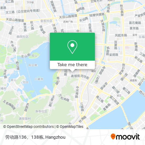 劳动路136、138栋 map