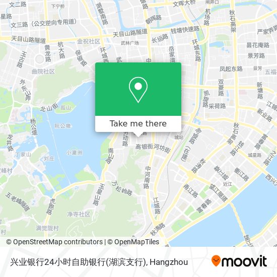 兴业银行24小时自助银行(湖滨支行) map