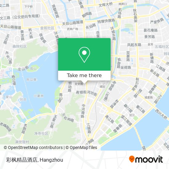 彩枫精品酒店 map