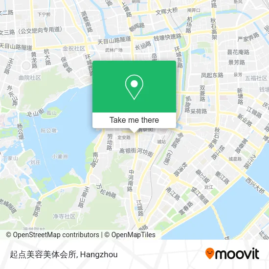 起点美容美体会所 map
