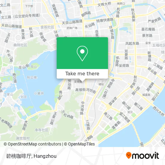 碧桃咖啡厅 map