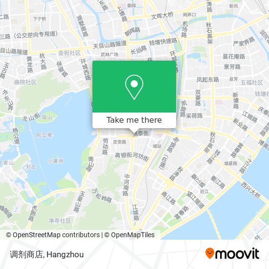 调剂商店 map