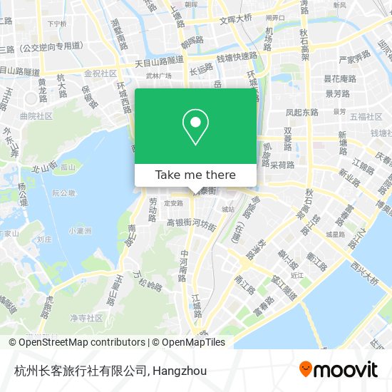 杭州长客旅行社有限公司 map