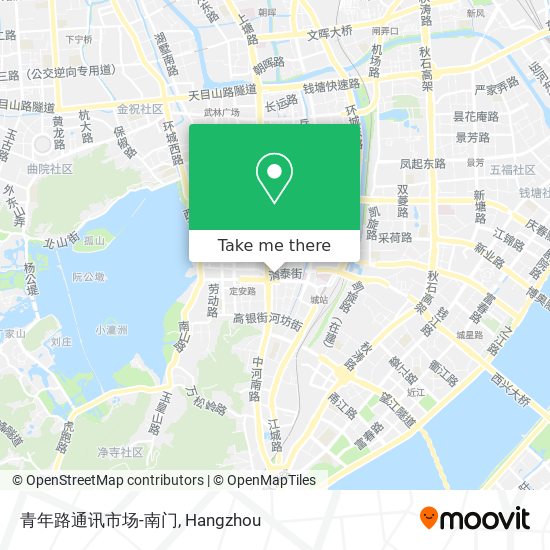 青年路通讯市场-南门 map