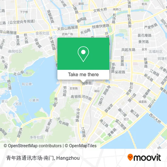 青年路通讯市场-南门 map