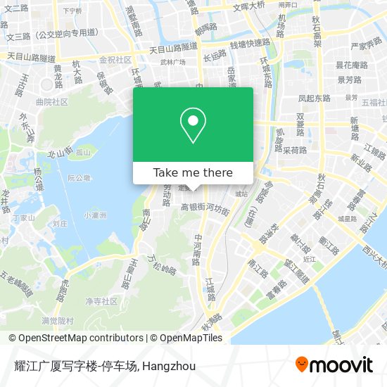 耀江广厦写字楼-停车场 map