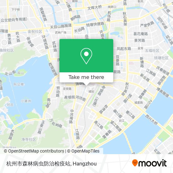 杭州市森林病虫防治检疫站 map