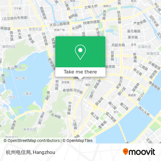 杭州电信局 map