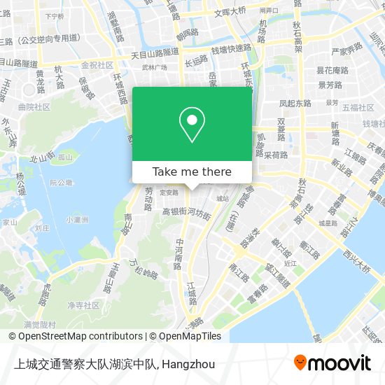 上城交通警察大队湖滨中队 map