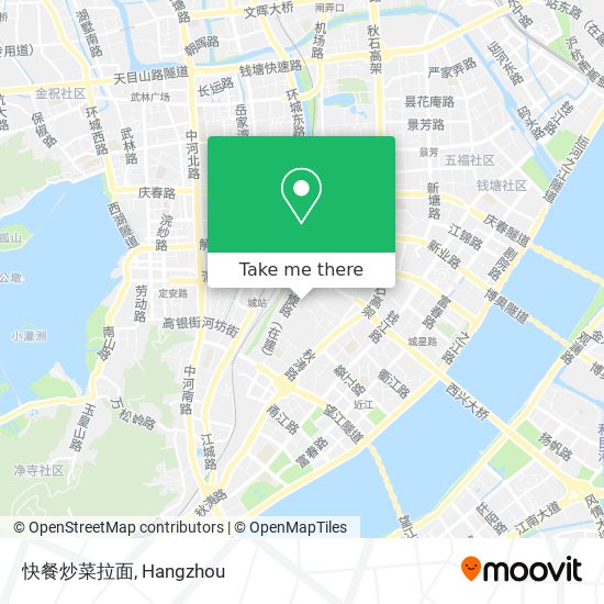 快餐炒菜拉面 map