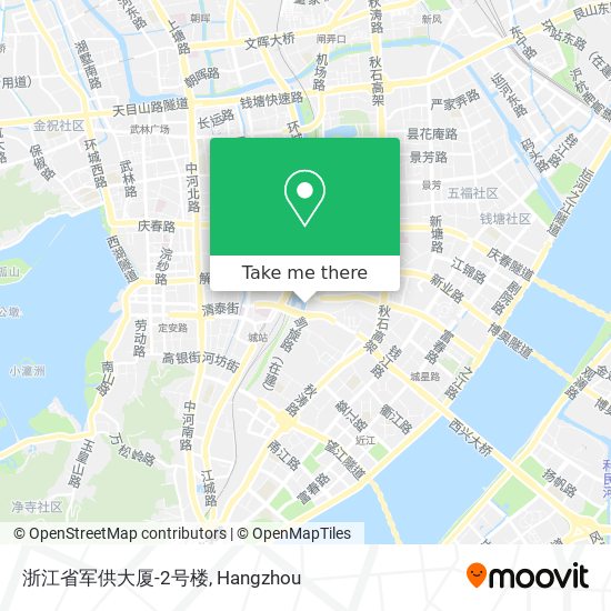 浙江省军供大厦-2号楼 map