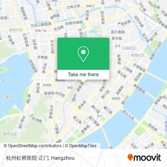 杭州虹桥医院-正门 map