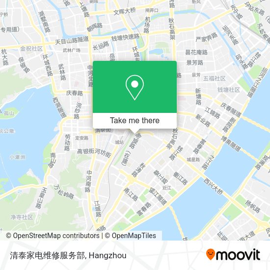 清泰家电维修服务部 map