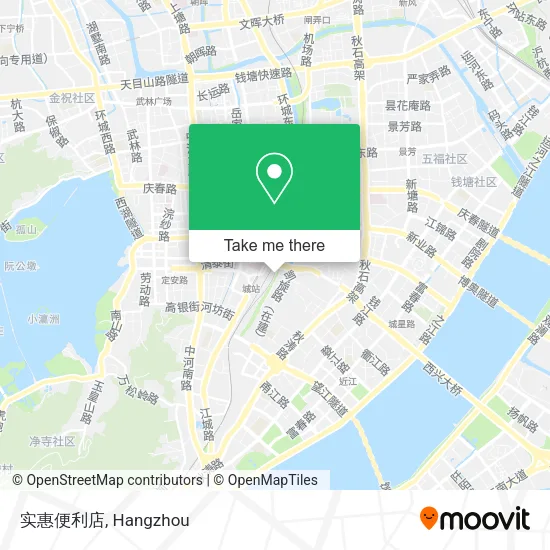 实惠便利店 map