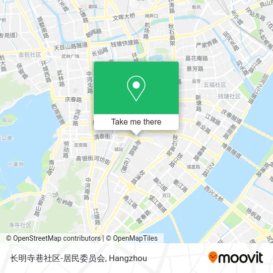 长明寺巷社区-居民委员会 map