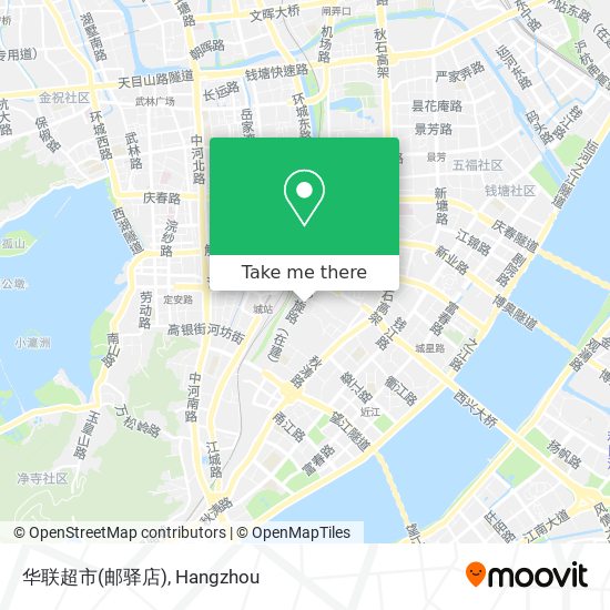 华联超市(邮驿店) map