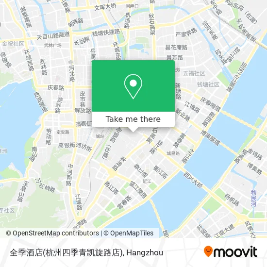 全季酒店(杭州四季青凯旋路店) map