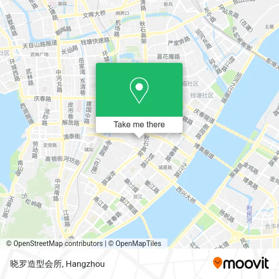 晓罗造型会所 map