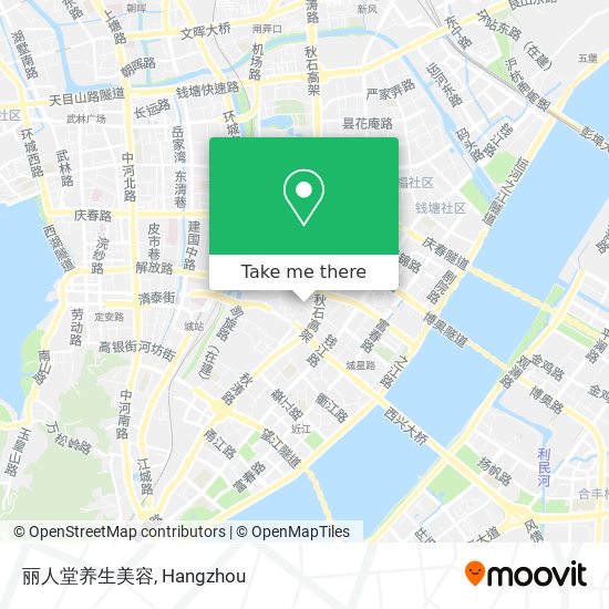 丽人堂养生美容 map