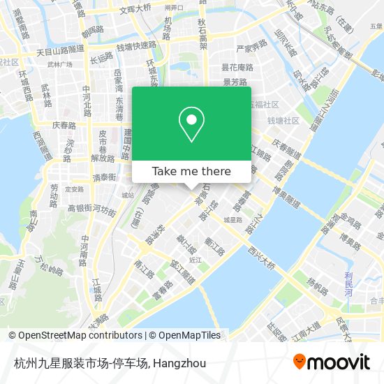 杭州九星服装市场-停车场 map