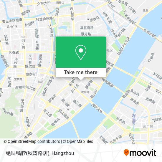 绝味鸭脖(秋涛路店) map