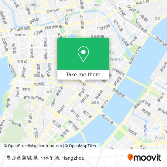 昆龙童装城-地下停车场 map