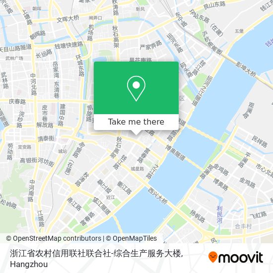 浙江省农村信用联社联合社-综合生产服务大楼 map
