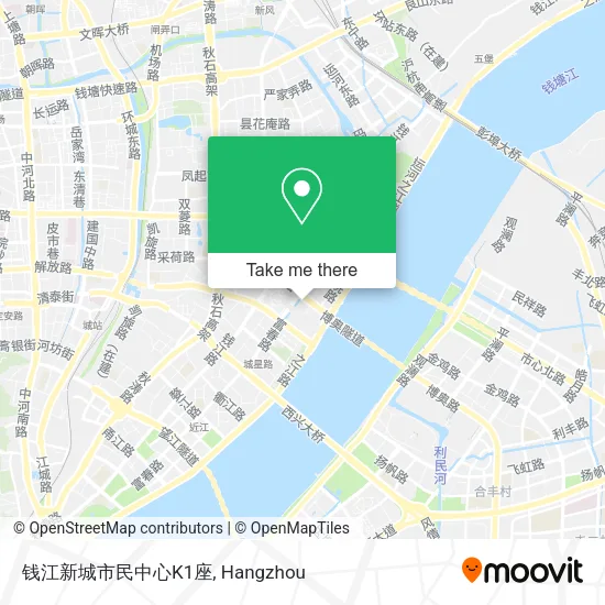 钱江新城市民中心K1座 map