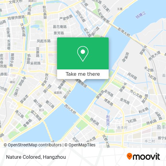 Nature Colored map