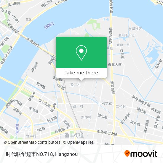 时代联华超市NO.718 map