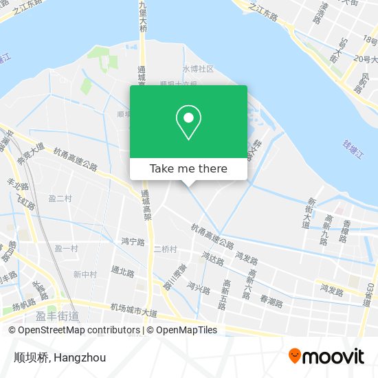 顺坝桥 map