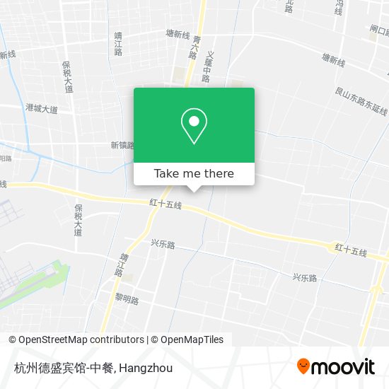 杭州德盛宾馆-中餐 map
