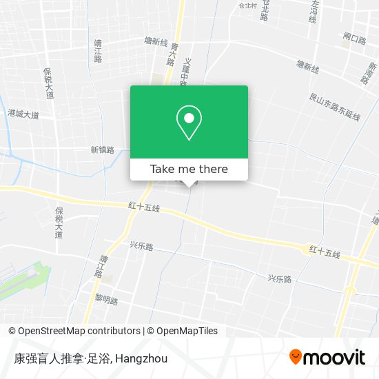 康强盲人推拿·足浴 map