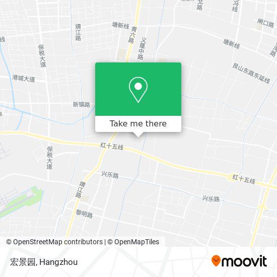 宏景园 map