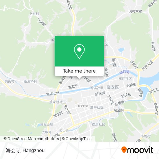 海会寺 map