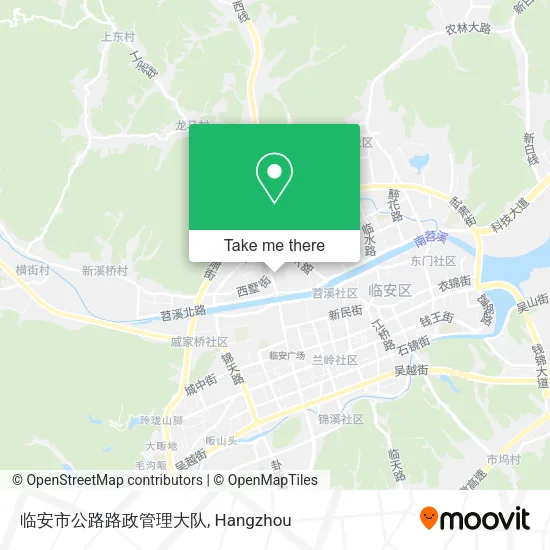 临安市公路路政管理大队 map